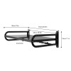 TBvechi Kitchen Pan Pot Rack Wall Mounted Hanging Storage Organizer