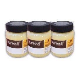 3 Crema Mascarilla Colágeno Nutritiva Para Cabello Dañado