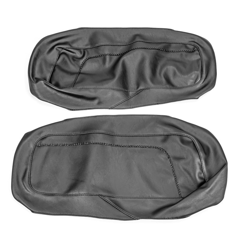 Dasen Saddlebag Speaker Lid Bra Protective Covers PU Leather Compatible