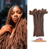 BigBeauty Loc Extensions Human Hair 12inch 0.4cm Width 100% Full