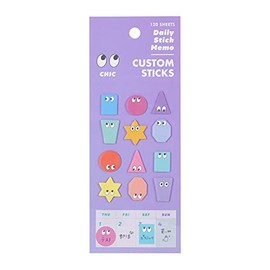 Greeting Life MMPG-369 Custom Sticks Daily Fusen Chic