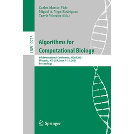 Algorithms for Computational Biology: 8th International Conference, AlCoB 2021, Missoula, MT, USA, June 7-11, 2021, Proceedings