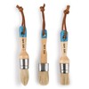 DIYARTZ Chalk & Wax Paint Brush (Set of 3) for