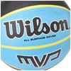 Wilson MVP Basketball, Black / Blue, 5