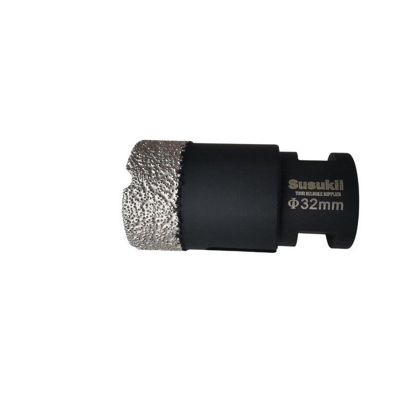 SUSUKii Dry Diamond Core Drill Bits Vacuum Brazed Diamond Hole