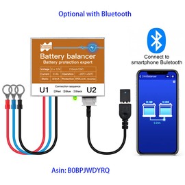 Mars Rock Battery Equalizer Balances 0~5A 10~15V for N*12V Battery Extends Battery Life 30~50% Lead-aicd Lithium Battery