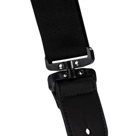 D'Addario Accessories Joe Satriani Swivel Guitar Strap, Black Nylon