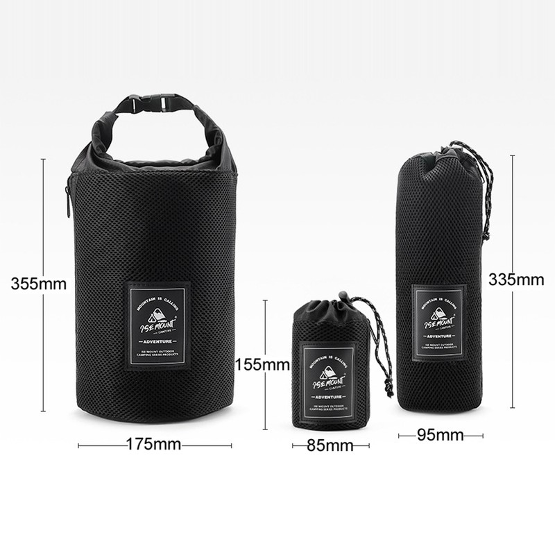 Nylon Mesh Drawstring Storage Pouch Bag Multi Purpose Travel Camping