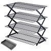 Pleafind 4 Tier Collapsible Cooling Rack - 3 Setting Design,