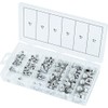 KS Tools 970.0460 Stainless steel nuts assortment, metric, 150 pcs