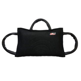 Redline K9 3 Handle Bite Suit Material Gusset Dog Tug Toy (Electric Blue)