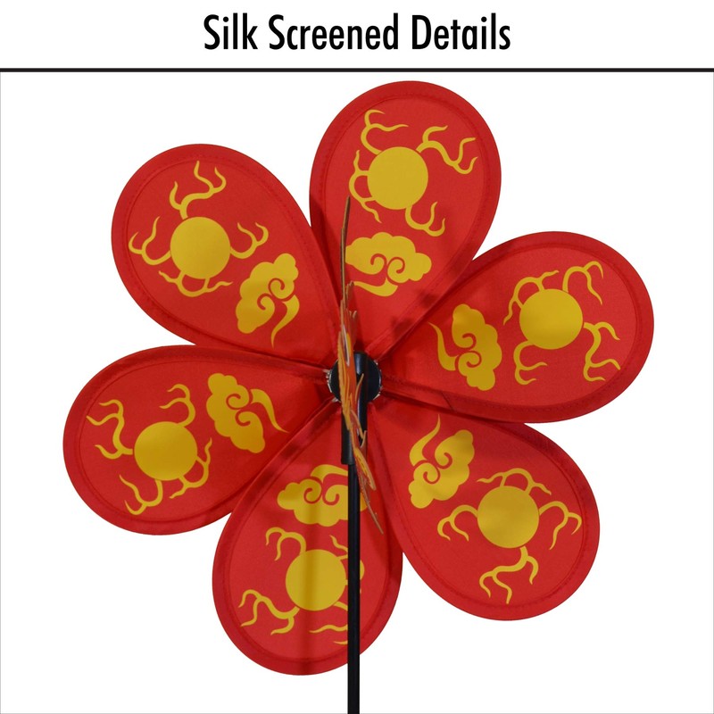 In the Breeze 2689 12 Inch Dragon Wind Colorful Spinner