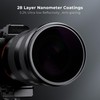K&F Concept 55mm ND100000 Filter, 16.6 Stop Fixed ND Optical