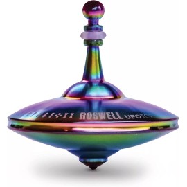 UFO TOps Roswell | Metal Spinning Top | Inspired by the  1947 UFO sighting in Roswell, NM