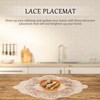 Crochet Tables Lace Doilies Cotton Lace Table Mat Placemat Macrame