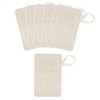 6Pcs Kitchen Loofah Sponge Organic Dishwashing Sponge Biodegradable Natural Fiber