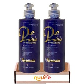 Matizantes Paradise By Manuela Gomez (2 Pack) Matizantes Tormenta Color cenizo By Manuela Gomez, Matizantes Tormenta, Mtizantes para el cabello, MatizanteTormenta Color cenizo
