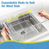 JASIWAY Dish Drying Rack in Sink, Small Dish Drainers for