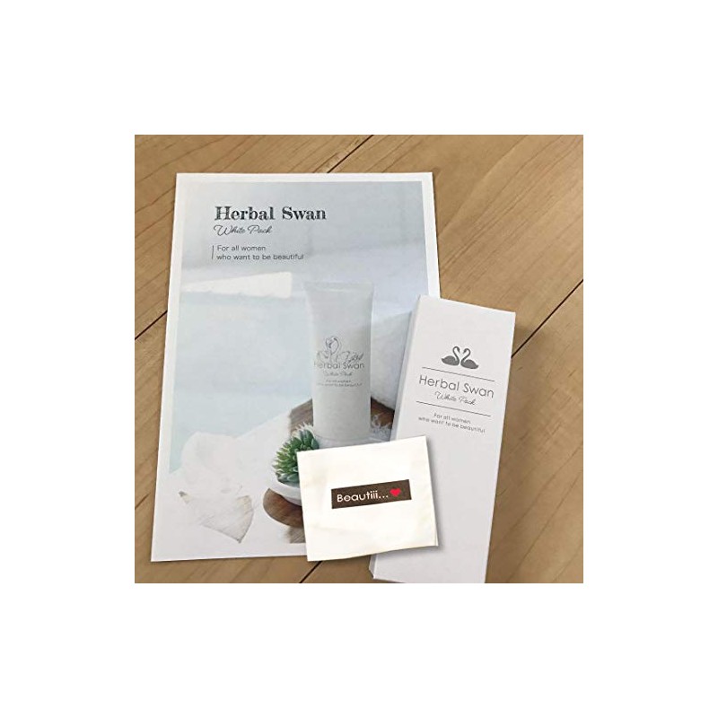 Herbal Swan White Pack, 1.8 oz (50 g) (Beautiful Gift