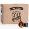 JAVA HOUSE Medium Roast Colombian Cold Brew Pods, (60 Count)
