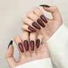 Cat Eyes Press On Nails,12 Sizes - 24 Pcs Soft