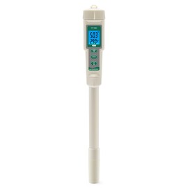YIYEGO Digital pH Meter, Waterproof 4-in-1 EC TDS Temp pH Tester, EC PPM TDS Meter for Pool, Professional Hydroponics pH Value Meter for Indoor Garden, Home Brewing, Aquarium