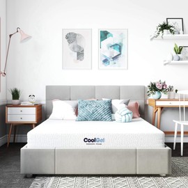 Classic Brands Cool Gel Gel Memory Foam 6-Inch Mattress | CertiPUR-US Certified | Bed-in-a-Box, Twin XL