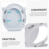 LALAFINA 8Pcs Toilet Seat Bumper Replacement Kit Toilet Risers for