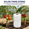 UV Resistant White Nylon String 500ft 2mm for Garden Tomato