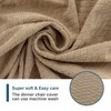 Genina Waterproof Seat Covers for Dining Room Chair Covers Waterproof