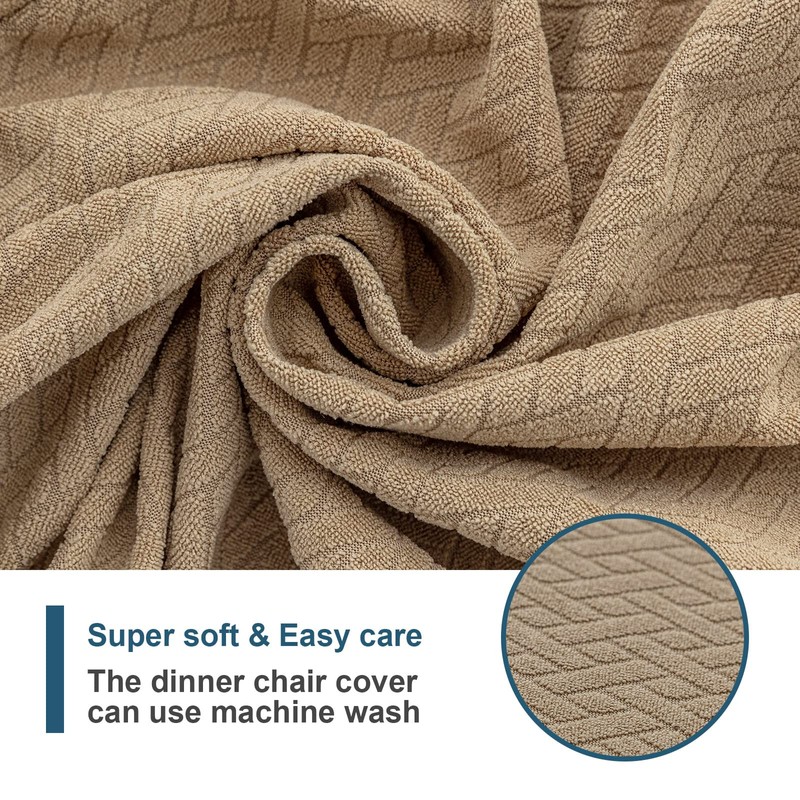 Genina Waterproof Seat Covers for Dining Room Chair Covers Waterproof