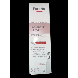 Eucerin Radiant Tone Eye Cream Dark Circle Corrector 0.5oz New In Box
