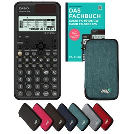 Calcuso Standard Parcel Turquoise with Calculator Casio FX-991DE CW