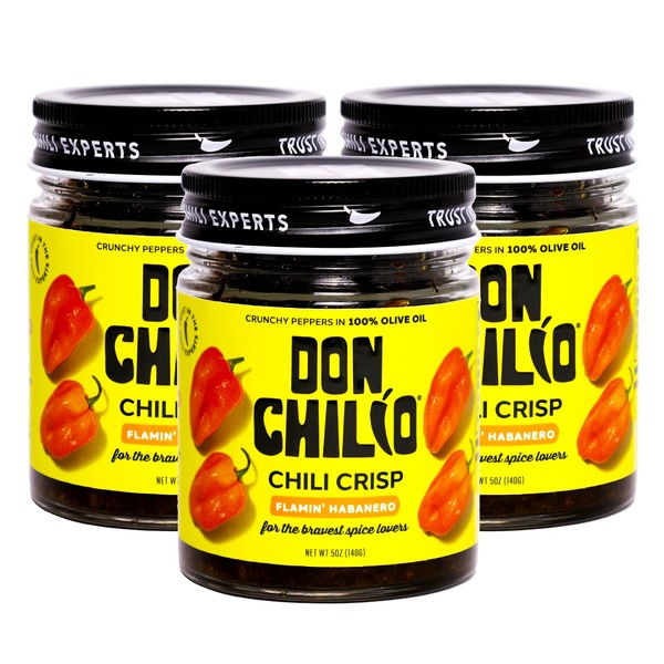 Don Chilio Hot Habanero Mexican Chile Crisp, 5 oz., 3