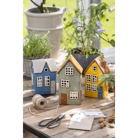 IB Laursen House f/tealight Nyhavn brown door