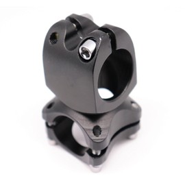CarbonEnmy Aluminium Bicycle Handlebar Stem 25.4 x 32 mm Length 7° for Fixie / Single Speed (Black)