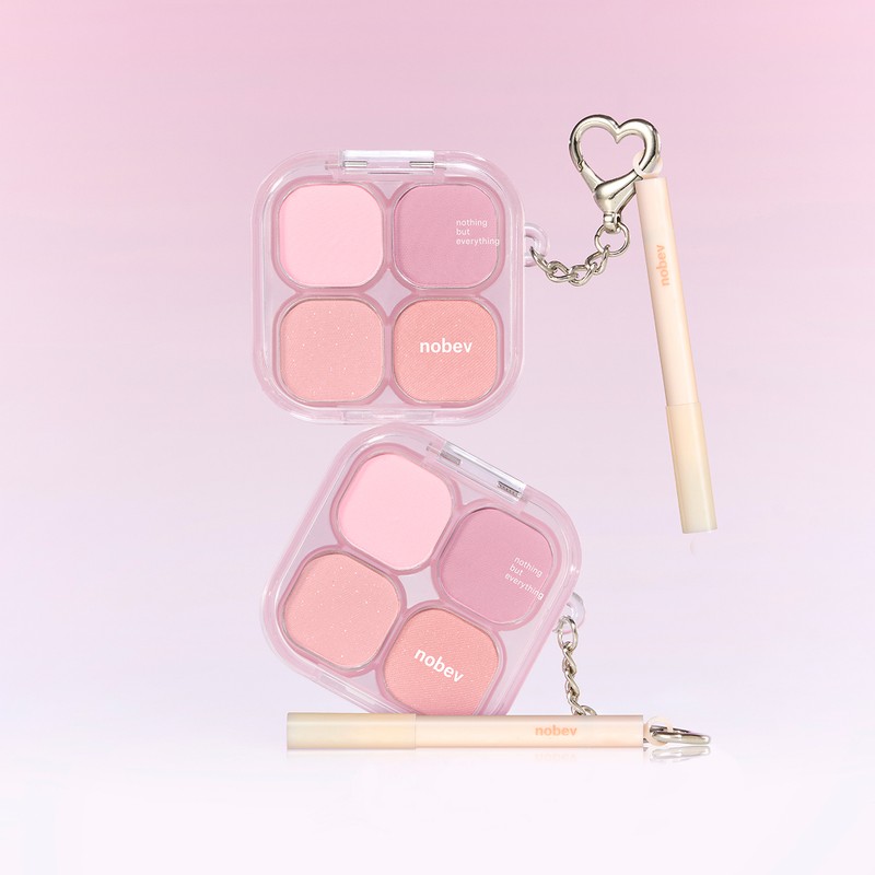 nobev Under Eye Mood Aegyosal Palette Set (Warm Tone /