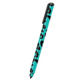 MightySkins Skin Compatible with NuVision Digital Pen - Teal Leopard | Protective, Durable, and Unique Vinyl Decal wrap Cover | Easy to Apply, Remove, and Change Styles | Made in The USA