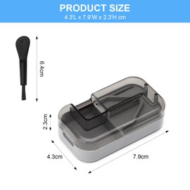 APOMOONS Tablettenteiler für Große und Kleine Tabletten Für Tabletten-Vitamin-Medizin in ein Halbes Viertel Schneiden