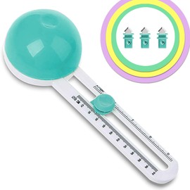 Circle Cutter, Paper Circle Cutter, Craft Circles Cutters for Crafts, Circular Paper Cutters, Adjustable Circles CutterTool for Papers, Compass Cutting Tool, Cutting Diameter 4'' to 12.5''