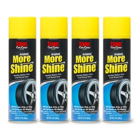 Stoner Car Care 91044-4PK Original More Shine Tire Finish – Tire Shine Spray for a Deep Matte Black Finish with Long-Lasting Rain-Resistant Protection, Non-Greasy No Sling – 12 oz (Pack of 4)
