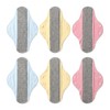 6 Pack Reusable Incontinence Pads with Graphene Technology -Leak-Proof &