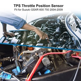 Qnbes TPS Throttle Position Sensor 13580-29G00 13580-29G00-000 Fit for Suzuki GSXR 600 750 2004-2009