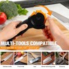 KimPump 6-in-1 Garden Tool & Kitchen Knife Sharpener with Ceramic,