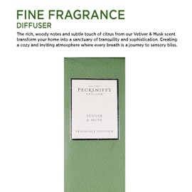 Pecksniffs Vetiver & Musk DPecksniffs Vetiver & Musk Diffuser | 100ml/3.38 Fl Oziffuser | 100ml/3.38 Fl Oz