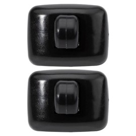 GNXFixt 2pcs Car Sun Visor Clip Sun Visor Clip Hook Holder Replacement for A1 A3 A4 A5 Q3 Q5 (8E0 857 562) A7 B6 B7 B8 S4 S5 8U0857562A, 8E0857562