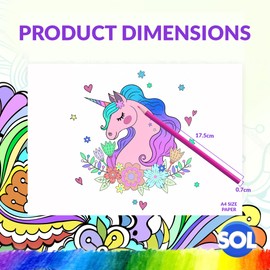 SOL 72 Colouring Pencils for Adults and Children, Bright Coloured Pencils for Children Art & Craft Supplies, Pencil Crayons in 20 Assorted Pencil Colours, Colour Pencils, Artist Pencils