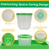 Baby Food Storage Containers w Write What You Want Lids