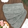 4pcs Steam Mop Pads, Microfiber Replacement Pads Washable Reusable Steam