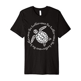 Skip A Straw Save A Turtle Premium T-Shirt